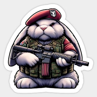 Tactical Rabbit Sticker